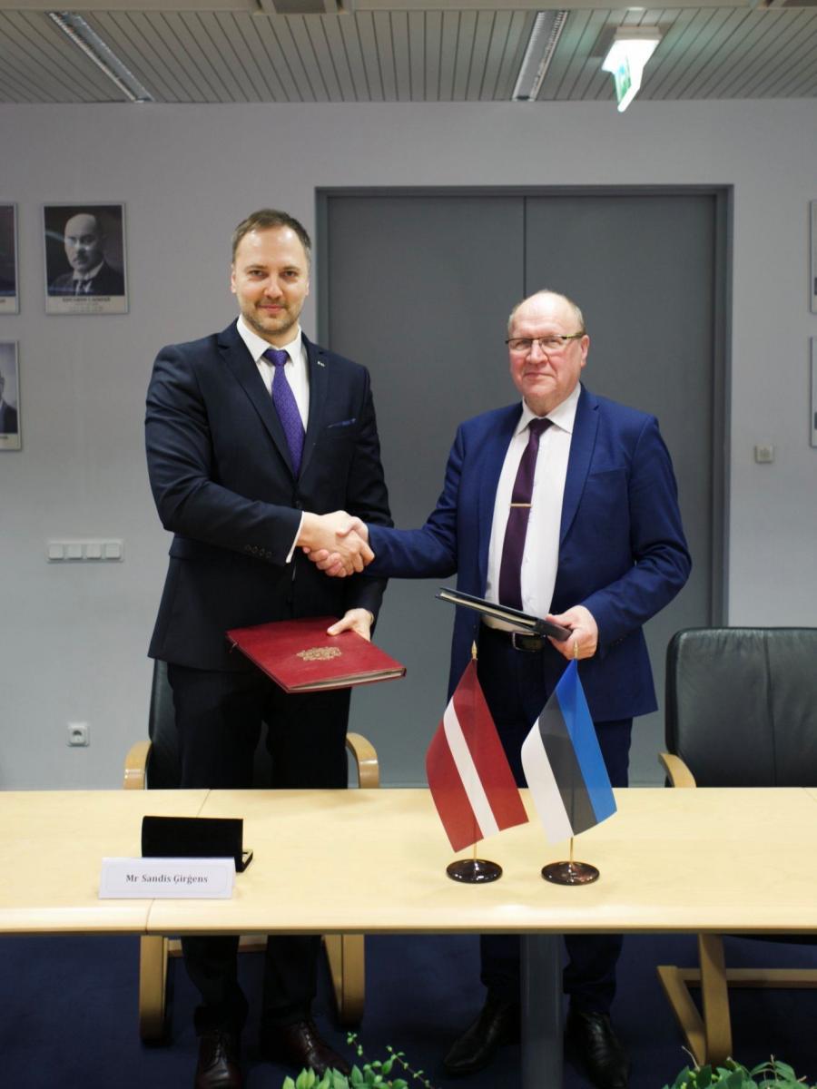 Igaunijas un Latvijas ministri